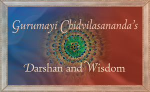 Darshan and Wisdom - Gurumayi Chidvilasananda