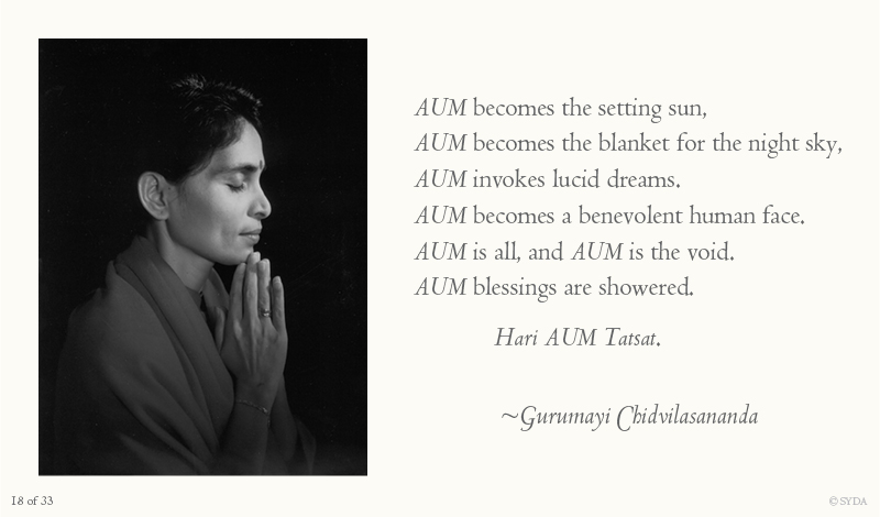 Gurumayi's Darshan and Wisdom - 18