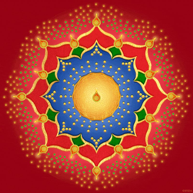 Deepavali rangoli
