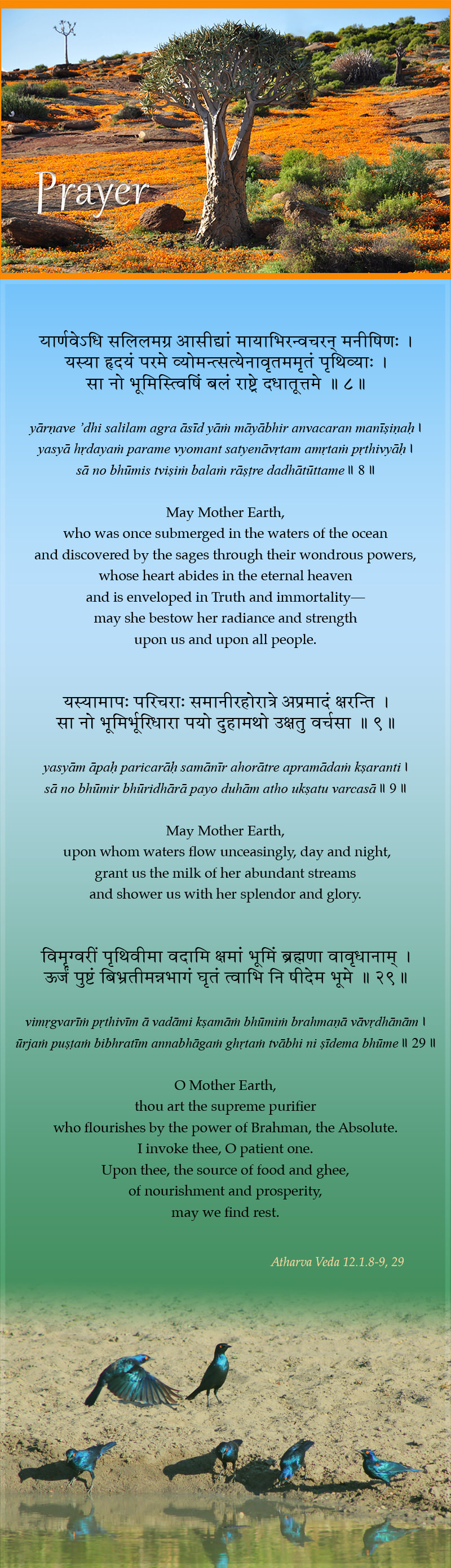 Prayer to Mother Earth