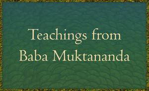 Teachings from Baba