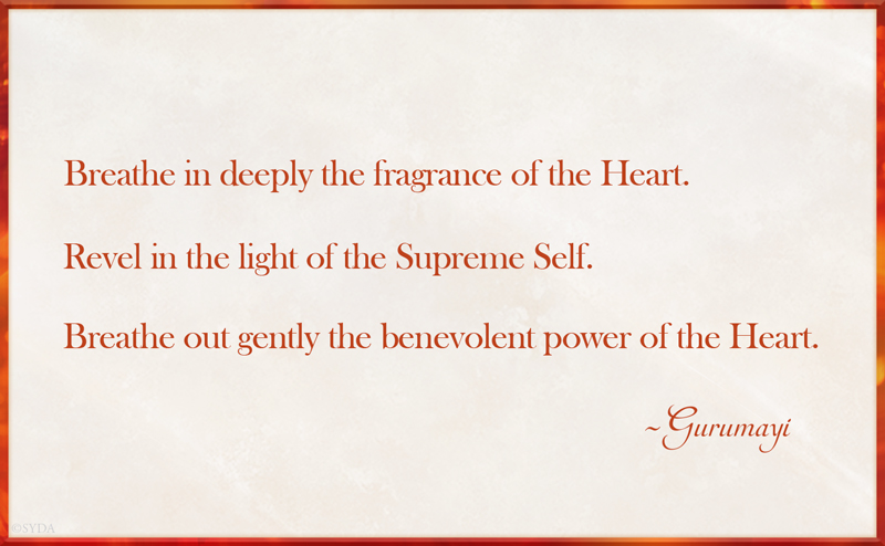 Gurumayi's Message for 2017