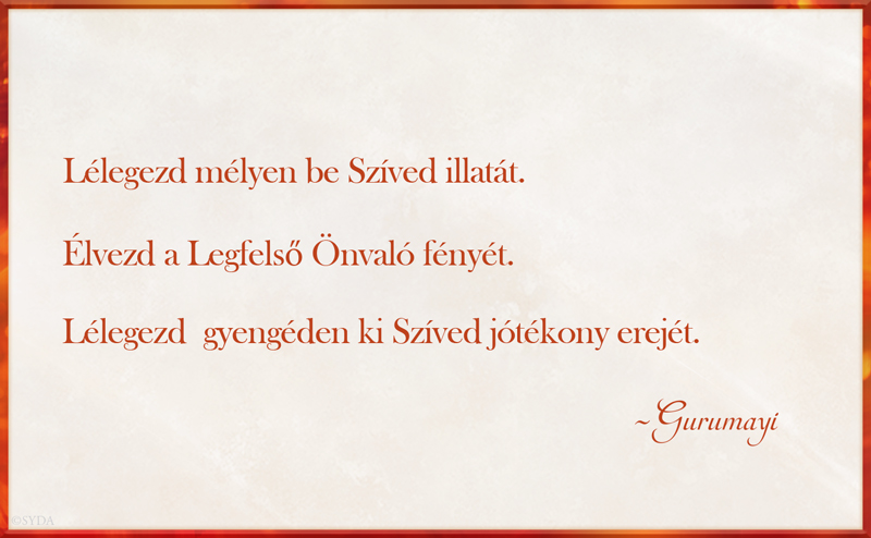 Gurumayi's Message for 2017 - Hungarian