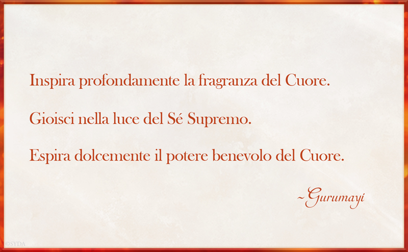 Gurumayi's Message for 2017 - Italian