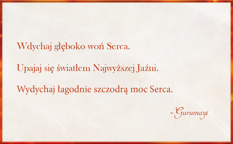 Gurumayi's Message for 2017 - Polish
