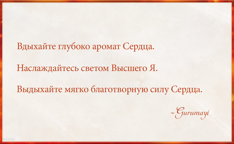Gurumayi's Message for 2017 - Russian