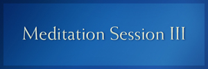 2020 Meditation Session III