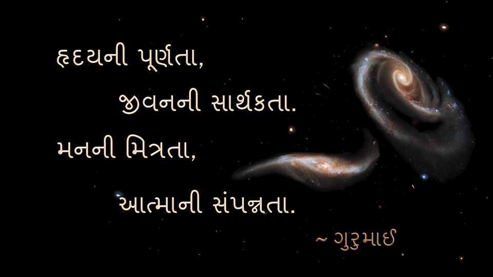 Gurumayi's Message for 2020 - Gujarati