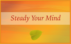 Steady Your Mind