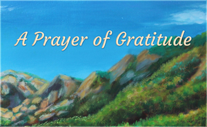 Prayer of Gratitude