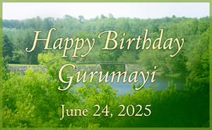 Happy Birthday Gurumayi