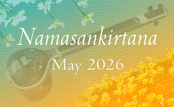 Calendar of Namasankirtana - March 2026