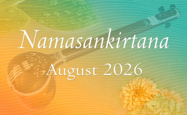 Calendar of Namasankirtana - July 2026