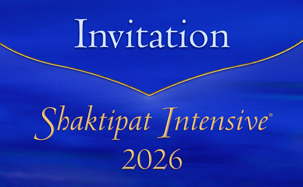 Invitation to the Shaktipat Intensive 2026