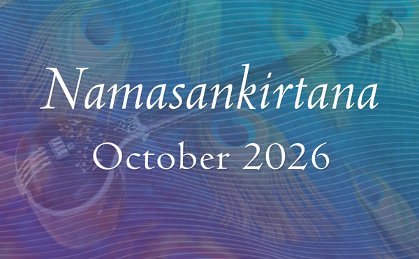 Namasankirtana October 2026
