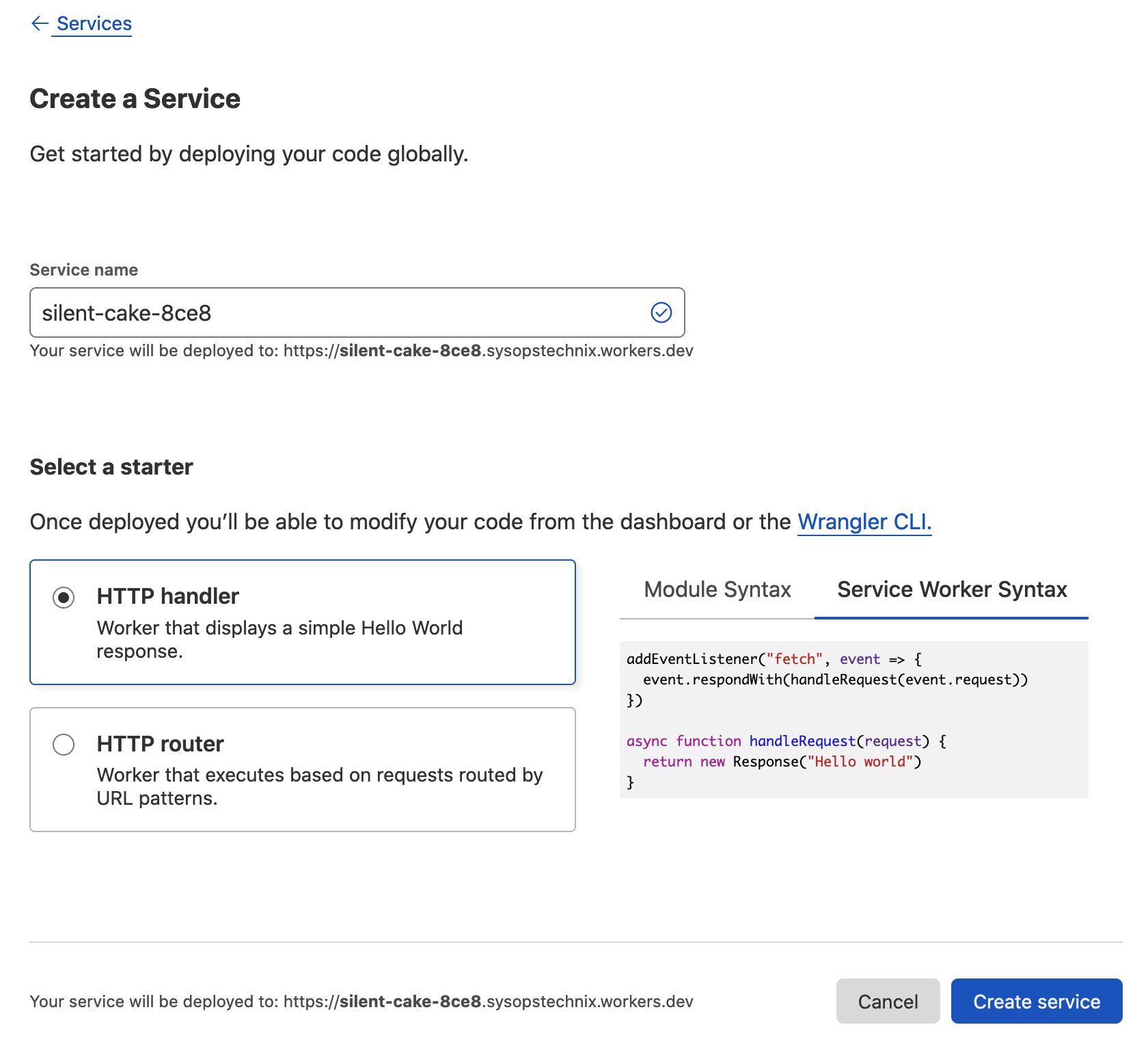 Publish Custom Pages for Subdomains using Cloudflare