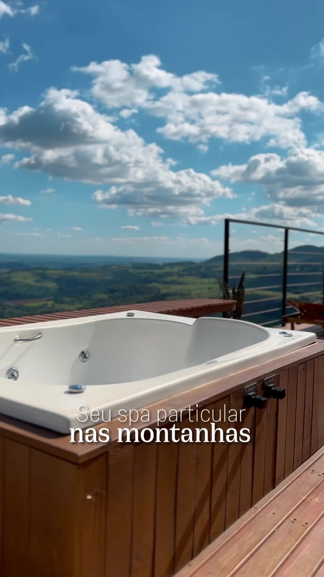 Jacuzzi no Jardim