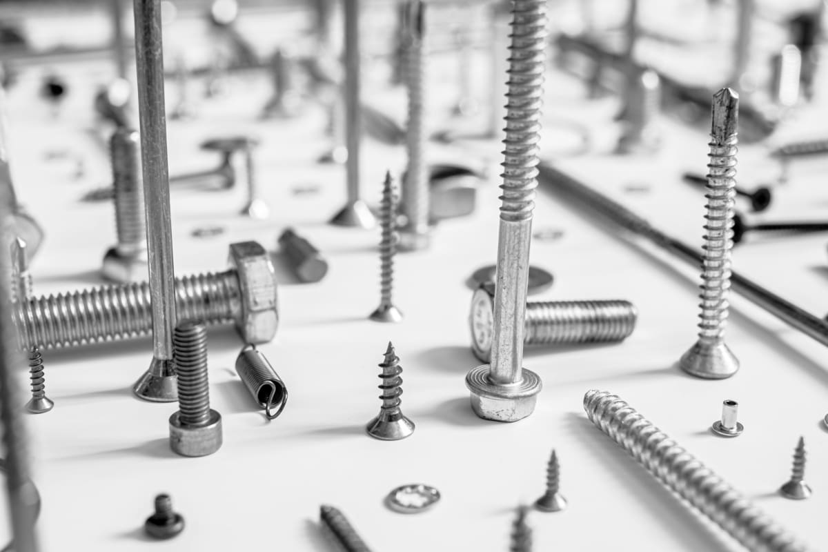 Assorted screws and bolts