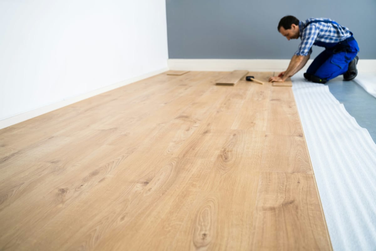 Installing a new wood floor