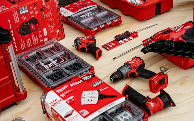 Tool products at Western Building Center Great Falls