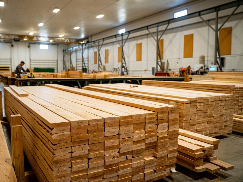 Trusses at Western Building Center Whitefish
