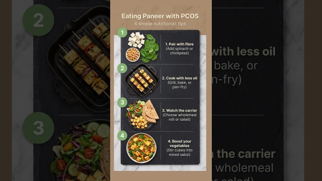 4 paneer swaps for PCOS blood sugar