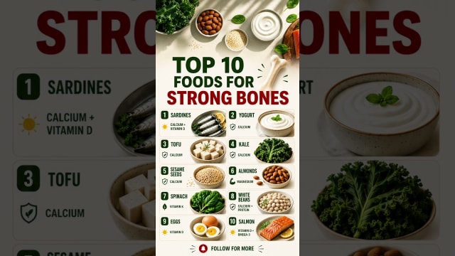 The Bone Foods Everyone Forgets (Not Just Dairy) 🦴