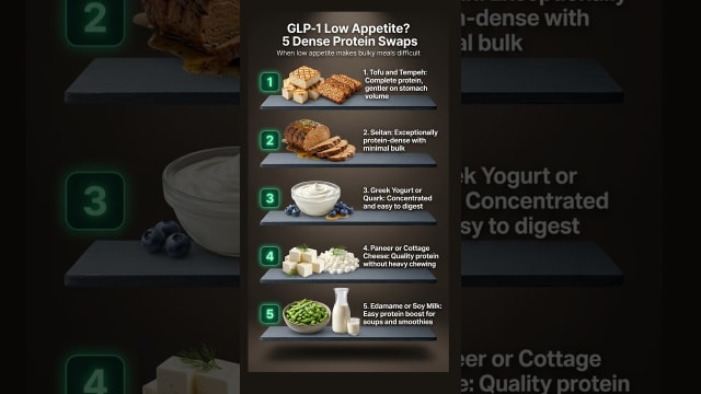 5 high-protein swaps for GLP-1