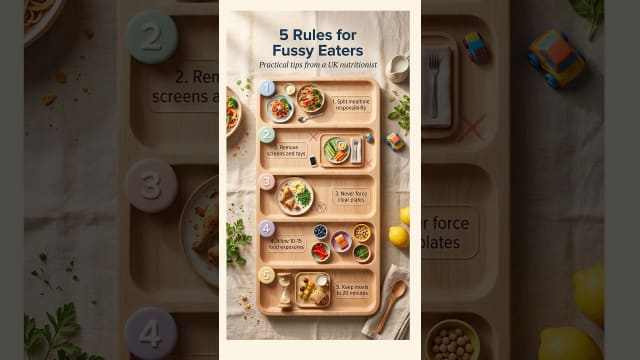 Fussy Eater? 5 Mealtime Rules from a Nutritionist