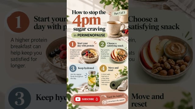 Are your hormones causing your 4pm sugar crash? #hormonebalance #perimenopause #nutritionist