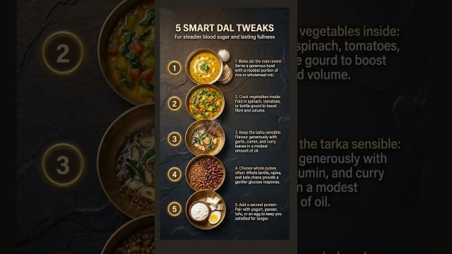 The dal swap for steadier blood sugar