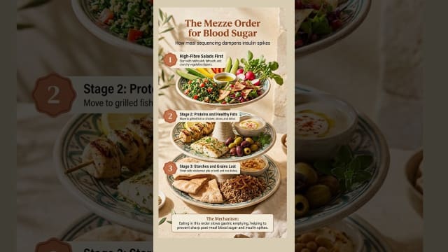 How meal order lowers blood sugar