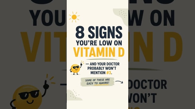 Low Vitamin D? 8 Signs Your Body Might Be Giving You
