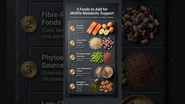 5 foods to boost midlife metabolism