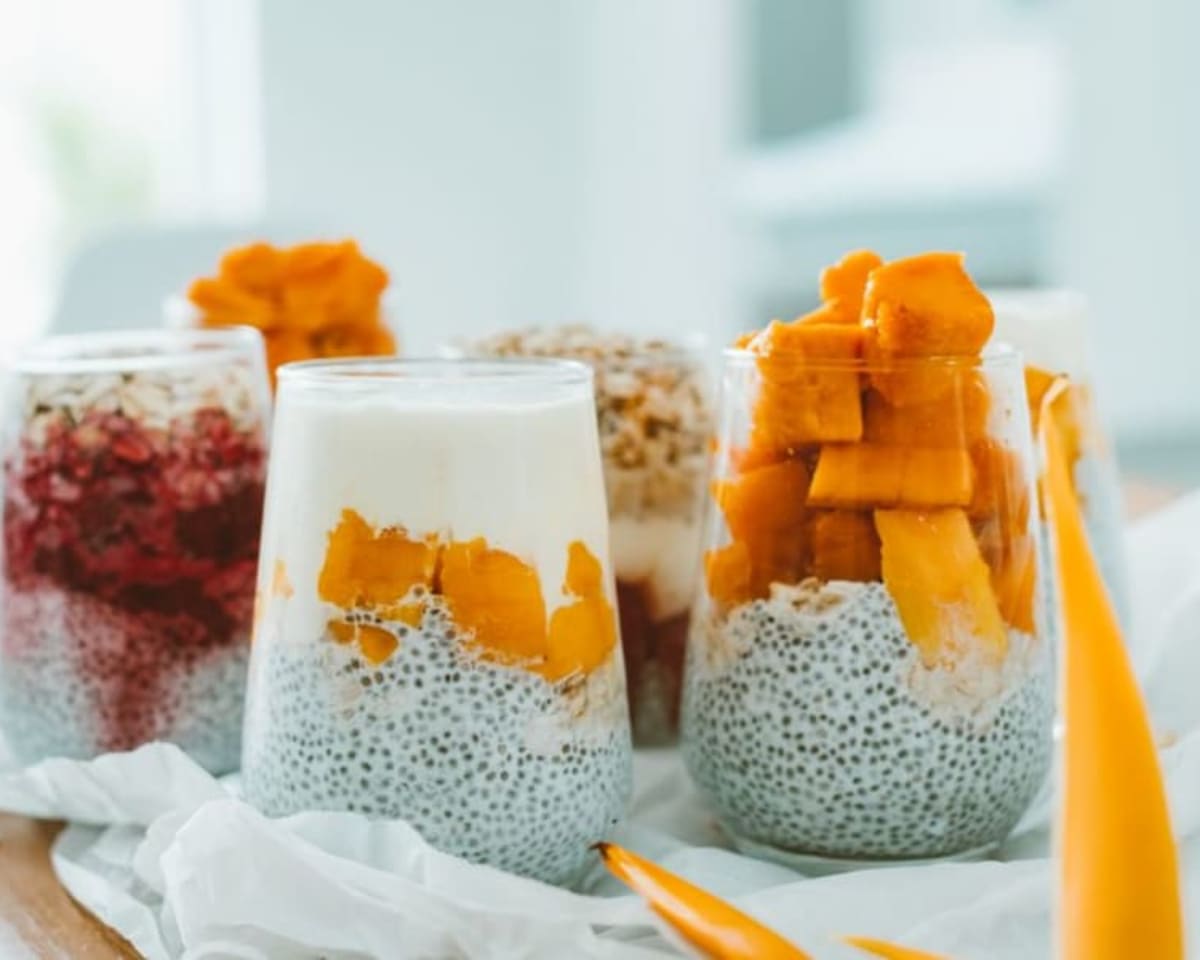 Chia Seed & Mango Pudding