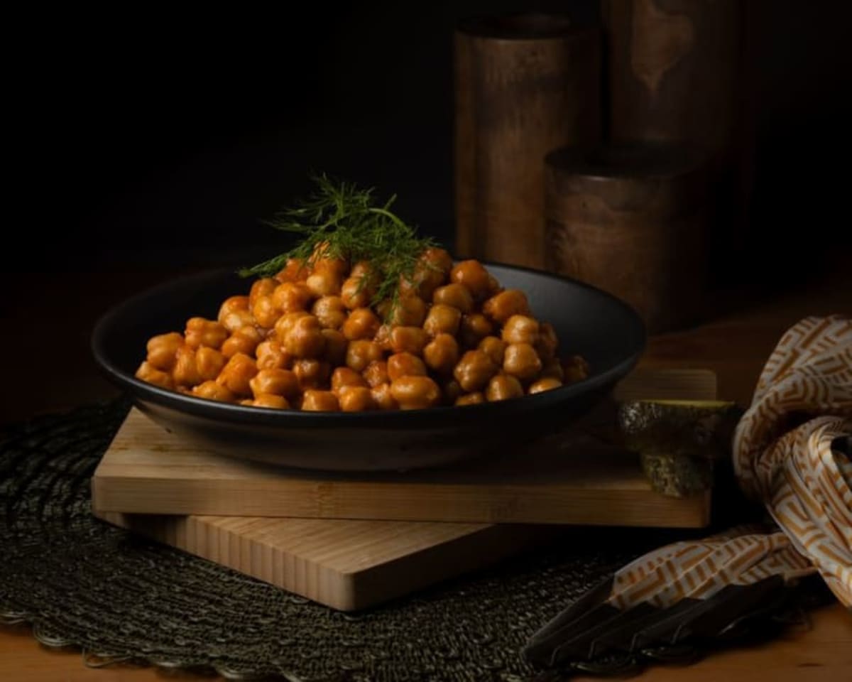 Spiced Cumin & Paprika Roasted Chickpeas