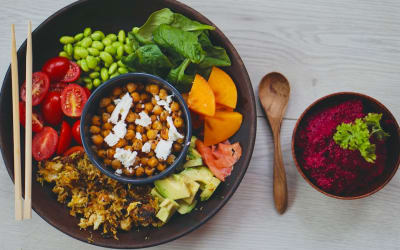 A Vegetarian PCOS Plate: South Asian and Mediterranean Ideas
