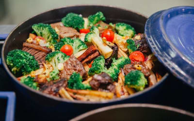 Lean Beef and Broccoli Stir-Fry with Brown Rice