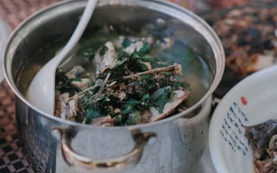 One-Pot Salmon, Sweet Potato & Kale Stew for Bone & Heart Health