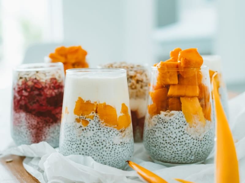 Chia Seed & Mango Pudding