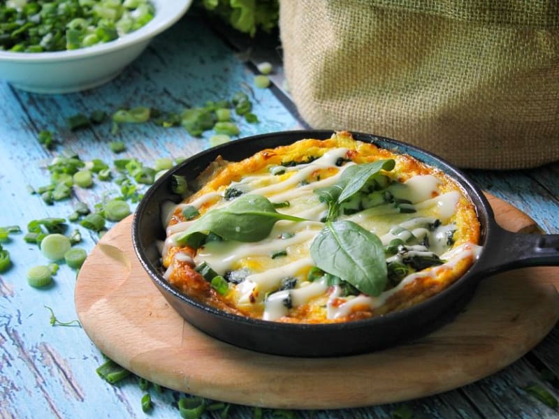 Freezer-Friendly Sweetcorn & Cheese Mini Frittatas