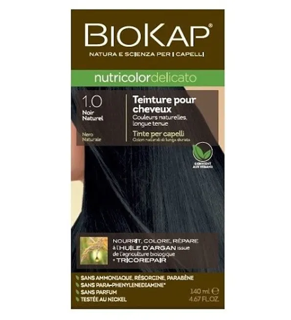 Biokap Nutricolor Delicato 1.0 Noir naturel