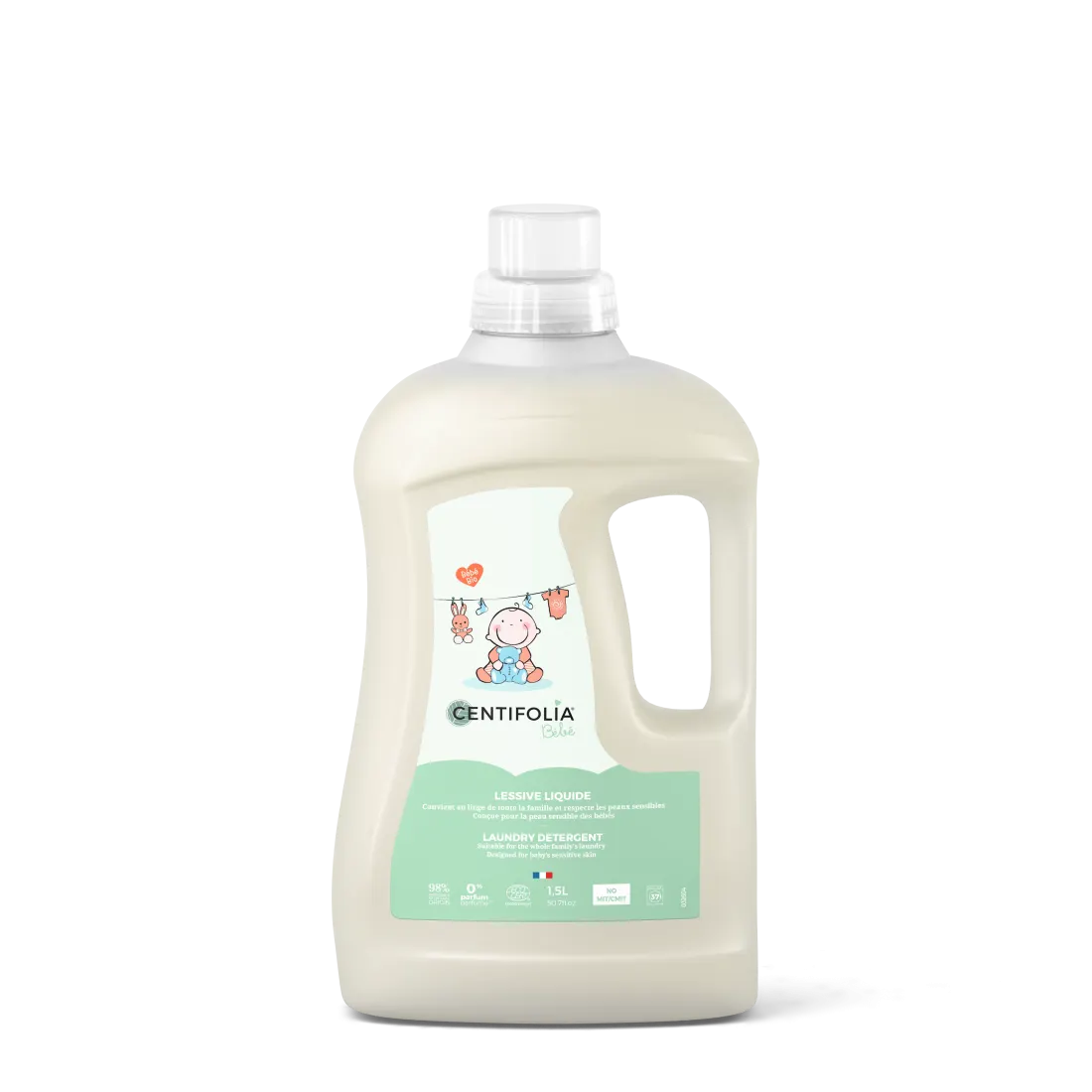 Centifolia منظف سائل محايد بتركيبة جديدة 1.5 لتر