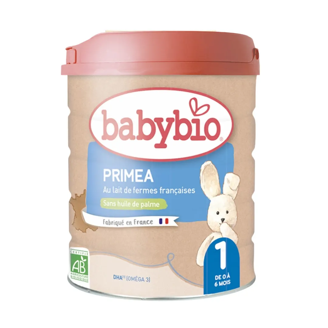 Babybio Premia 1 Lait infantile bio avant 6 mois 800 g