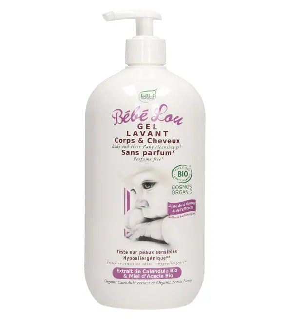 Bio Seasons Baby Lou جل تنظيف الجسم والشعر 1 لتر