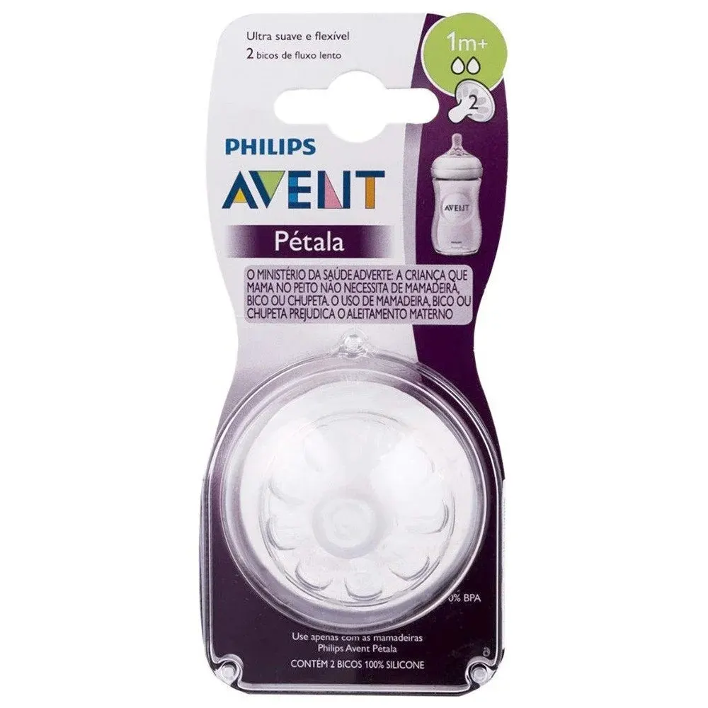 Philips Avent Tétine naturelle 1 mois+ SCF042/27