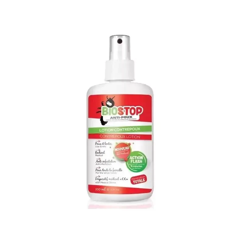 Biostop Lotion anti-poux 100 ml