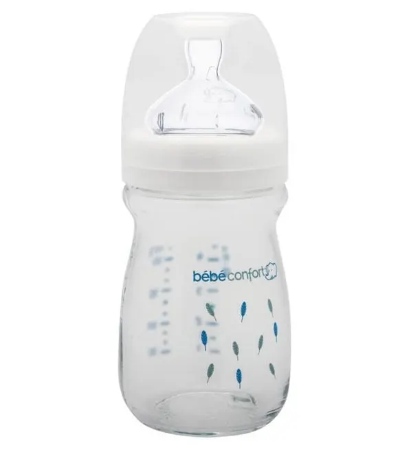 Bébé Confort Biberon en verre Maternity 130 ml Indian White (0-6 mois+)