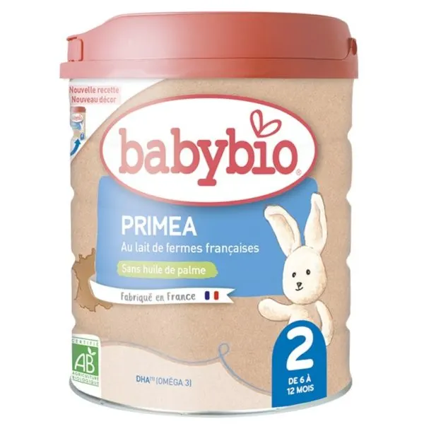 Babybio Premia 2 Lait infantile bio de 6 à 12 mois
