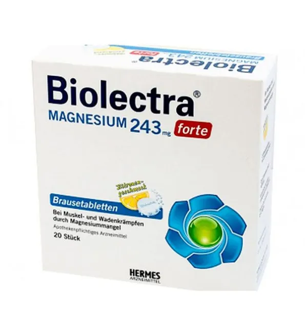 Biolectra Magnesium Forte 20 comprimés